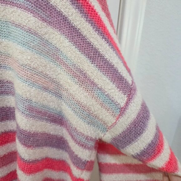 Torrid Rainbow Stripe Sweater – Women’s Plus 3X Long Sleeve Pullover - Picture 6 of 9